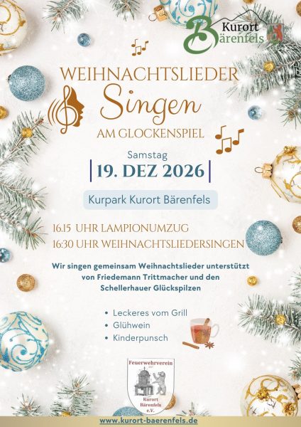 Weihnachtsliedersingen 2026